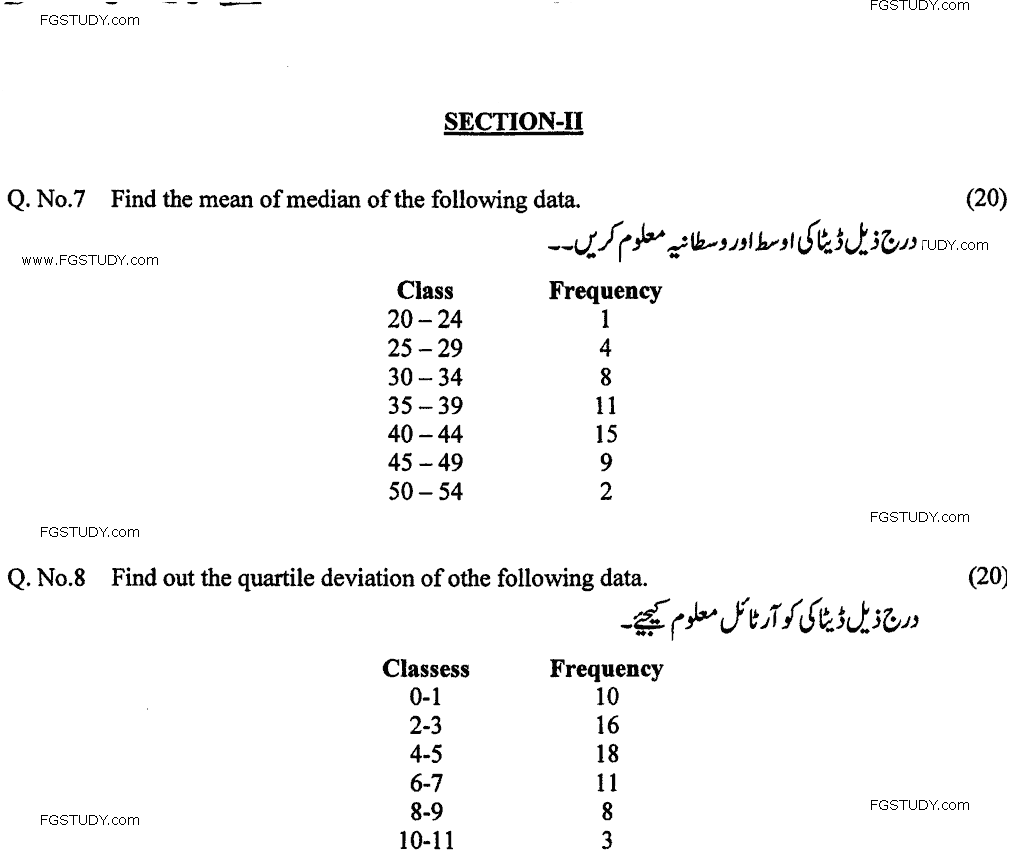 MA Part 1 Education Elementary Assessment And Evaluation Past Paper 2018 Punjab University